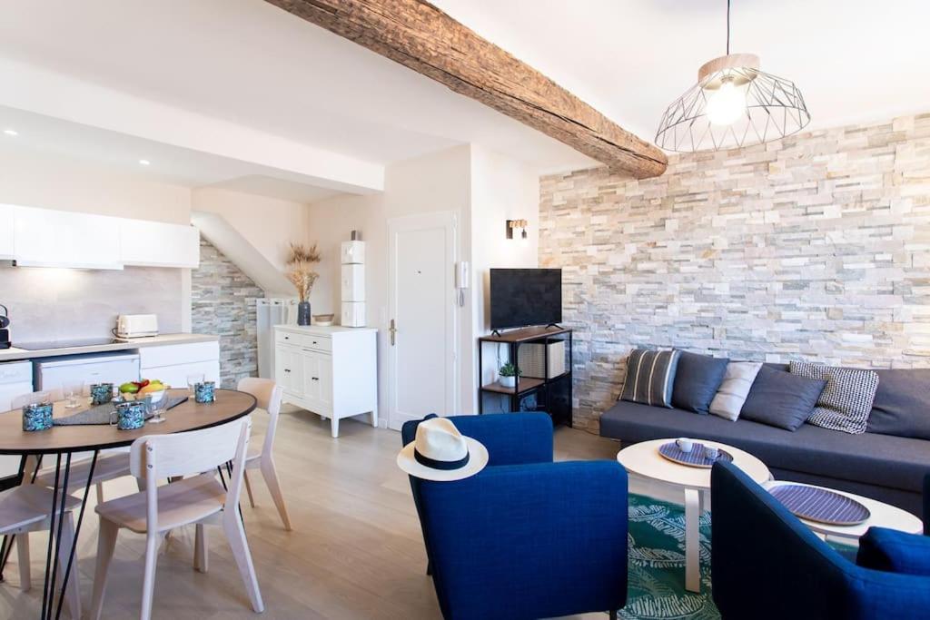 L16 Suite Malonat Vieux Nice 1 Min Mer/ 2 Chbres & Ac Ngoại thất bức ảnh
